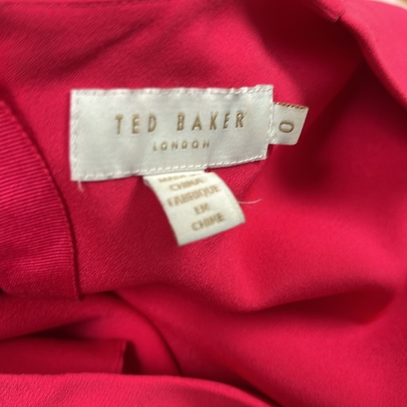Ted Baker Hot Pink Dexi Sleeveless Top, 0UK,2US - Picture 12 of 12